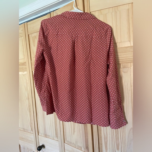 NWT Notations button down top women’s small - Picture 2 of 4